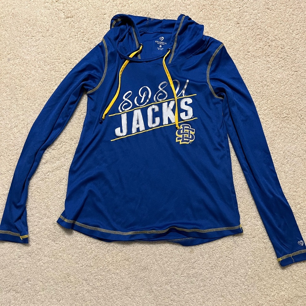 Womens SDSU long sleeve polyester shirt